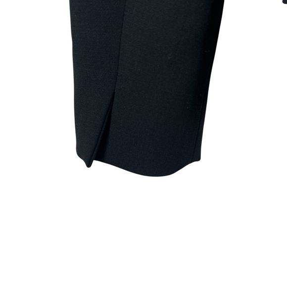 Max Mara Black Single Button Virgin Wool Tailored Blazer Made in Italy Size US 2 - Picture 4 of 11